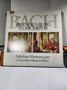BACH Brandenburg Concertos -London -Jubilee Harnoncourt VG++ R46 - Imagen 1 de 2