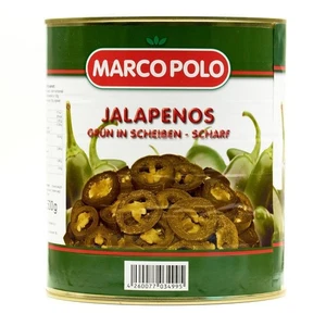 HYMOR JALAPEÑOS VERDE en rodajas 6x 1500g lata vainas de pimienta jalapeño picante - Imagen 1 de 7