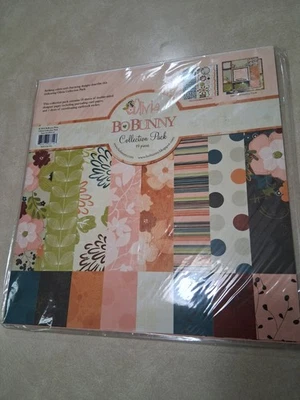 Colección Bo Bunny Olivia.  Nuevo stock antiguo. Álbum de recortes Foto 1 de 2