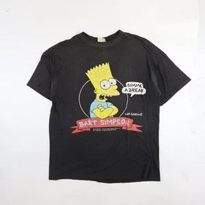 Camiseta De Colección Bart Simpson Gimme A Break Talla XL 1990 90s - Imagen 1 de 12