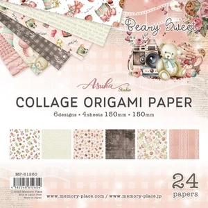 Asuka Studio Collage Origami Paper 6"X6" 24/Pkg-Beary Sweet MP-61260 - Bild 1 von 7