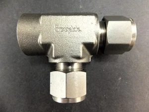 SWAGELOK SS-810-3-8TFT FEMALE RUN TEE - Picture 1 of 4