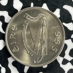 1955 Ireland 1 Shilling Lot#C1703 High Grade! Beautiful! - Picture 1 of 2