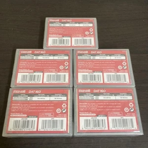 [ of 10 Data lot Tape MAXELL ] 160 160GB DAT 250627 - Afbeelding 1 van 3