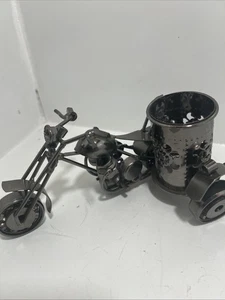 motorrad metall skulptur  - Bild 1 von 5