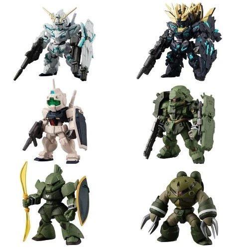 Minifigura de 3 pulgadas Gundam Converge UC Special Selection Bandai Foto 1 de 1