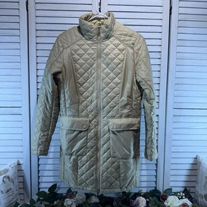 Ladies North Face winter coat - Gold - Ladies Sz M. Puffer Jacket - Picture 1 of 12