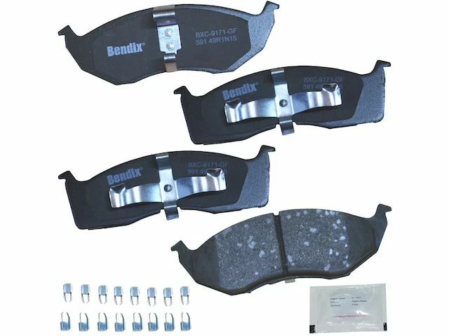 Juego de pastillas de freno delanteras Bendix para Dodge Intrepid 1993-1997 41HNXW Foto 1 de 1