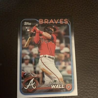 2024 Topps #391 Forrest Wall RC - Atlanta Braves - Image 1 of 2