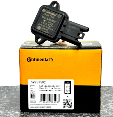 FOR BMW 130i 323i 325i E90 E60 MAF MASS AIR FLOW SENSOR (2004-2008) 5WK97502Z - Image 1 of 4