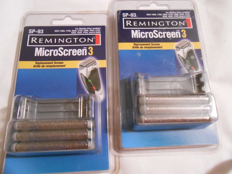 Pantalla de repuesto Remington MicroScreen 3 SP-93 ver modelo ajuste abajo Foto 1 de 1