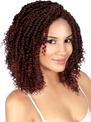 DEJAVU Synthetic Pre-Looped Crochet Braid Hair BOHEMIAN PASSION TWIST 9,10,11" - Image 1 of 3