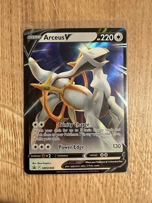 Arceus V SWSH306 SWSH: Sword & Shield Promo Cards Holo - Image 1 of 2