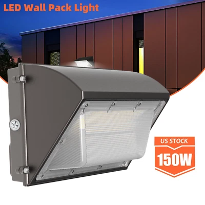 WYZM 150W LED Wall Pack Commercial Industrial Light Outdoor Security Lighting Fixture
