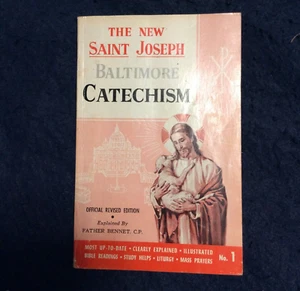 Baltimore Catechism ● 1969 ● The New Saint Joseph ●  ✝ - Picture 1 of 8