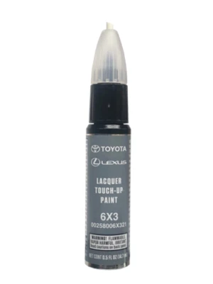 NEW OEM LUNAR ROCK TOUCH-UP PAINT FOR TOYOTA CODE 6X3 OEM 00258-006X3-21 - Image 1 of 2