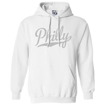 Толстовка с капюшоном Philly Script бейсбольная спортивная командная футболка с капюшоном Philadelphia - Изображение 1 из 2