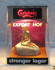 Original Carlsberg Draught Export HOF beleuchtete Bar-Top Display Leuchte - Bild 1 von 15