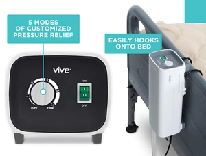 Bomba silenciosa susurradora de presión alterna Vive para almohadilla de colchón de aire alternativo - Imagen 1 de 2