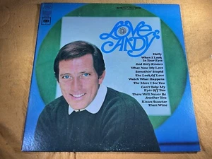 A1-56 ANDY WILLIAMS Love, Andy - COLUMBIA CS 9566 - RECORD - POP - Imagen 1 de 8