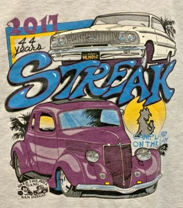 2017 Zip Up Hoodie Jacket Hot Rat Street Rod Over Hill Gang XXL - Picture 1 of 4