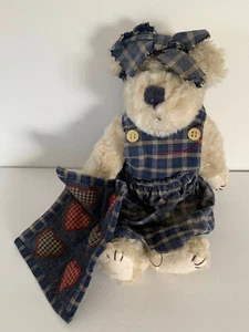 JUNGEN BÄR * Kamille Q. Quignapple * QUILT PATCH SAMMLUNG 10" BÄR - Bild 1 von 1