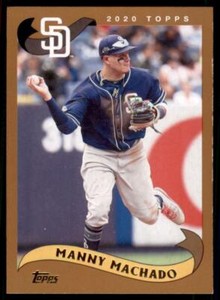 2020 Archives Base #201 Manny Machado - San Diego Padres