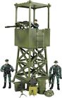 Click N' Play Military Lookout Watch Tower 16 Piece Play Set with Accessories.
