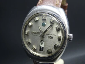 ⭐⭐ Vintage "Ginsbo Matic Coastguard 300" Automatic Watch ETA2789 ⭐⭐ - Picture 1 of 11