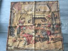 VINTAGE 1950's FRENCH TAPESTRY FOUR MUSKETEERS