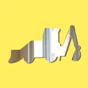 Digger Shaped Acrylic Mirrors - Various Sizes - Picture 1 of 1