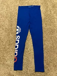 New! S or M Womens Adidas Originals Country Leggings Royal Blue F78277 - Picture 1 of 3