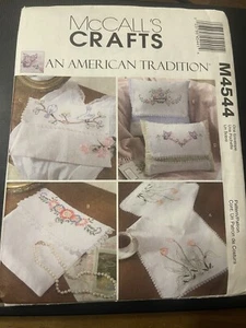 McCalls Crafts Pattern M4544 ~ An American Tradition VINTAGE Embroidered Items - Picture 1 of 3