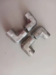 Enchufe de codo PARKER 8EW-SS Weld-Lok 3/8" (lote de 4) nuevo... envío gratuito - Imagen 1 de 5