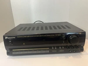 Technical Pro Model RX-B500 1500 Watt Pro Amplifier With MP3 Inputs AM/FM Tuner - Picture 1 of 9