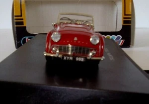Triumph TR 3 spider rosso in scala 1/43 by Jouef evolution raro modello - Foto 1 di 8