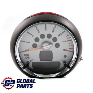 Mini Cooper R56 R57 R59 Tachometer Gauge Revolution Counter Chrome 9153407 - Picture 1 of 12