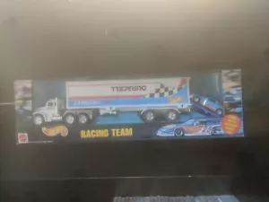 RARE Hot Wheels Chevrolet Duracell Racing Team Truck Trailer and Motorized Car - Picture 1 of 7