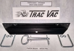 Receptor de enganche cortadora de césped barra de dibujo GRAN DANÉS CARRO ENGANCHE PLACA DE ENGANCHE PIN - NUEVO EN CAJA - Imagen 1 de 4