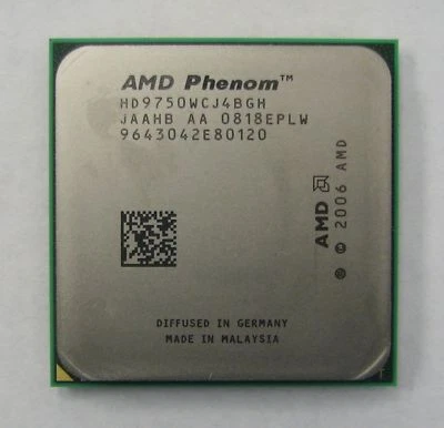 FRA AMD Phenom X4 9750 HD9750WCJ4BGH / XAJ4BGH (4 Núcleos, 2.4 GHz) Socket AM2+ - Photo 1/2