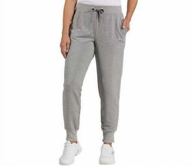 FILA Women’s French Terry Joggers Gray 2X