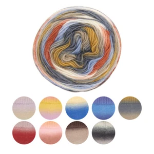 Rico Knitting Wool Yarn Superba Twirl 4 Ply Colour Gradient Crochet 426yds - Picture 1 of 15
