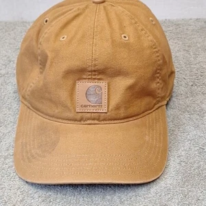 Cappello Berretto Carhartt Uomo Strap Back Marrone Tela Regolabile VEDI DESCRIZIONE - Foto 1 di 8