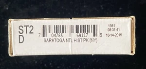 2015-D Saratoga NTL HIST PK (NY) ATB cuartos EE. UU. como nuevo caja sin abrir bolsa cosida de $25 - Imagen 1 de 2