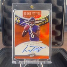 🔥2018 Lamar Jackson Contenders Optic Rookie Of The Year Auto /35🔥