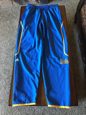 UCLA Bruins adidas Authentic Basketball Shooting Warm-Up Pants Sz XL +2 Cover