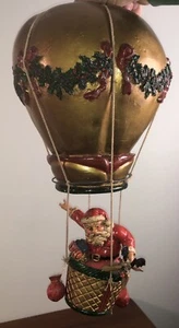 Weihnachten Weihnachtsmann Heißluftballon 17 Zoll lang Rentier - Bild 1 von 9