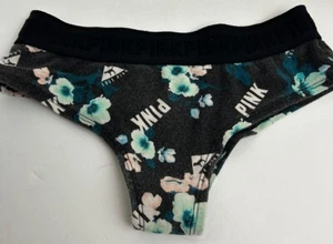De Colección ROSA Victoria’s Secret Cheekster Tanga Floral Bragas Talla XS Logo Banda Perro - Imagen 1 de 8