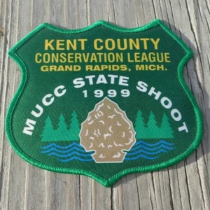 Kent County Conservation League Grand Rapids Michigan MUCC State Shoot 99' Patch - Picture 1 of 1