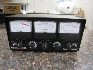 Para Dynamics Astatic 600 SWR/Power Modulation Meter 5000 Watts-WORKING -HV31 - Picture 1 of 9